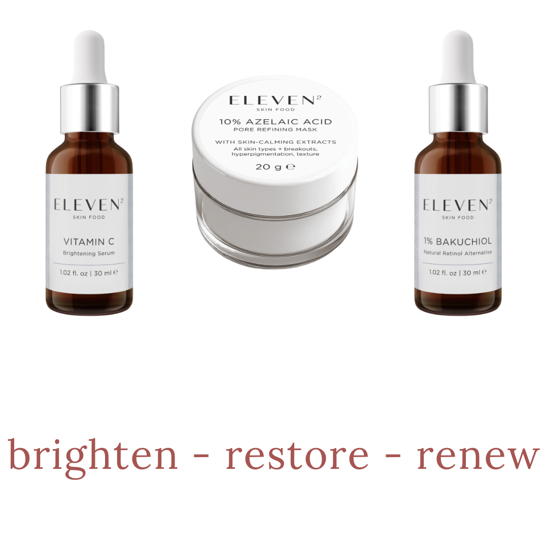 Limited bundle offer: SAVE 20% - brighten, restore, renew